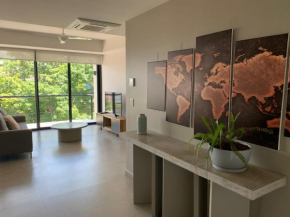 Hermoso departamento con terraza 3A